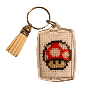 Mushroom Keyring